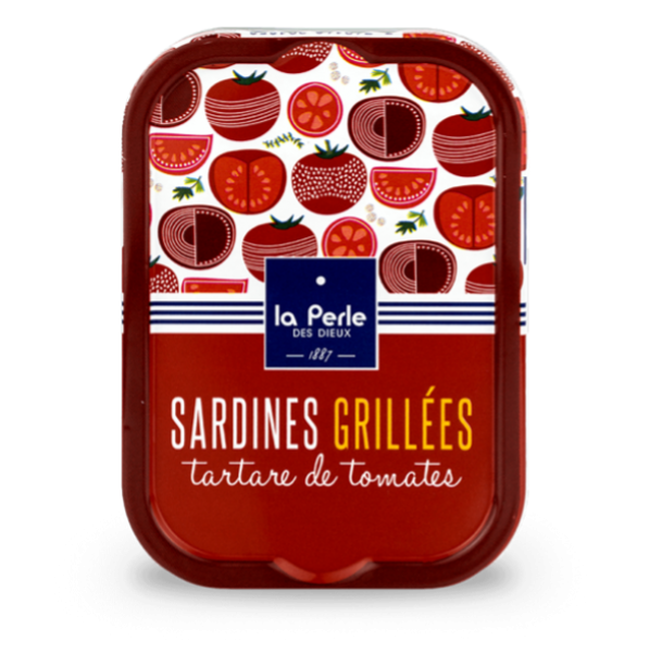 Gegrillte Sardinen mit Tomatentatar