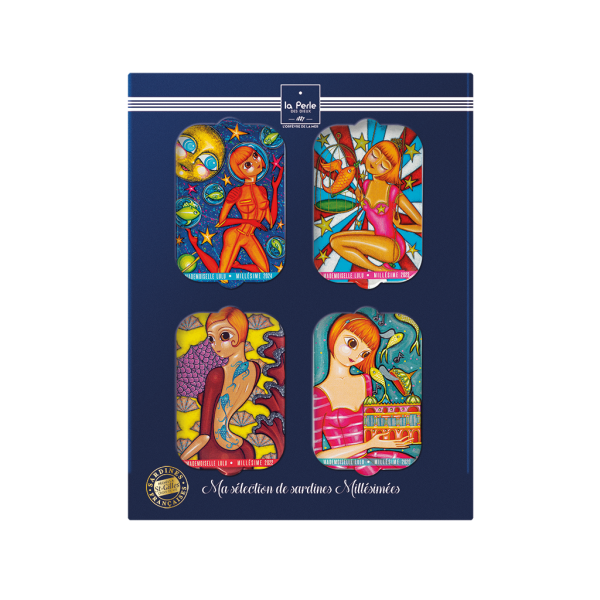 Jahrgangssardinen 4-er Set Joulin